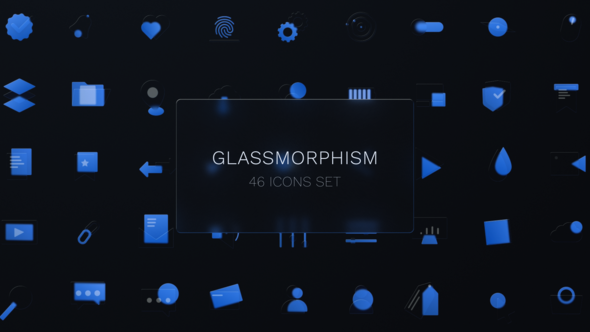 Glassmorphism | Glass Icons Pack