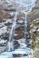 Mount Lushan three-step waterfalls in winter - PhotoDune Item for Sale