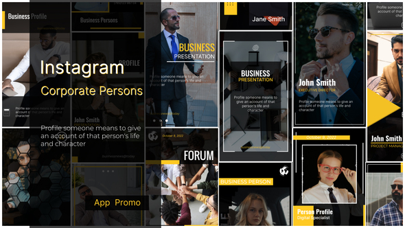 Business Person Profile Stories