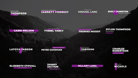 Modern Lower Thirds | After Effects