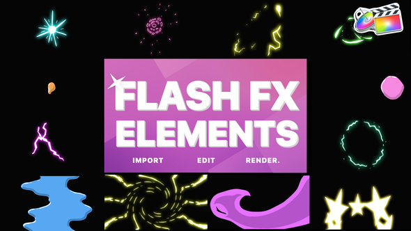 Flash FX Elements Pack | FCPX alt