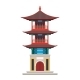 Chinese Pagoda China Temple or Japanese Building - GraphicRiver Item for Sale