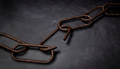 rusty broken chain, on dark stone background - PhotoDune Item for Sale