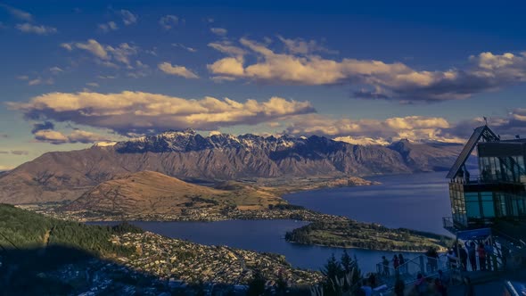 Queenstown New Zealand timelapse