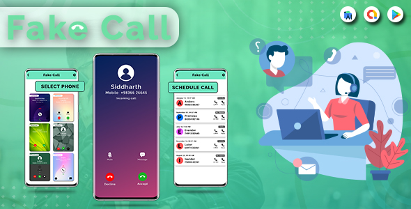 Fake Call Prank  - Call Assistant - Fun Phone Call Prank - Prank Friend Simulator - Call Voice Prank