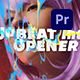 Upbeat Intro Opener | Premiere Pro - VideoHive Item for Sale