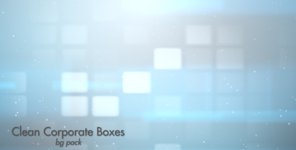 Clean Corporate Boxes-Bg Pack