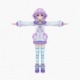 Neptune from Hyperdimension Neptunia - 3DOcean Item for Sale