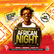 African Party Flyer - GraphicRiver Item for Sale