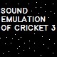 Sound Emulation Of Cricket 3