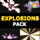 Cartoon Explosions Pack | FCPX - VideoHive Item for Sale