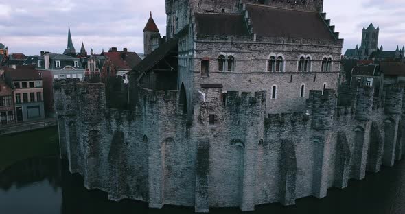 Aerial View Of The Ghent Center