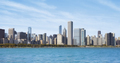 Chicago panorama on a sunny day, USA. - PhotoDune Item for Sale