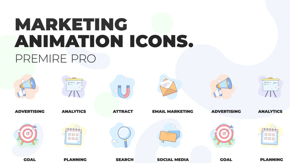 Marketing - Animation Icons (MOGRT)