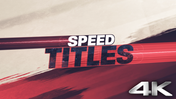 Speed Titles