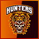 Lion Hunter - Mascot Esport Logo Template - GraphicRiver Item for Sale