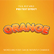 Orange Text Effect - GraphicRiver Item for Sale