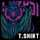 Bio Corpse Techwear Monster T-Shirt Design Template - GraphicRiver Item for Sale