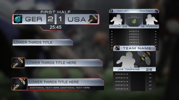 Ultimate Sports - Lower Thirds