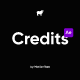 Credits 1.0 - VideoHive Item for Sale