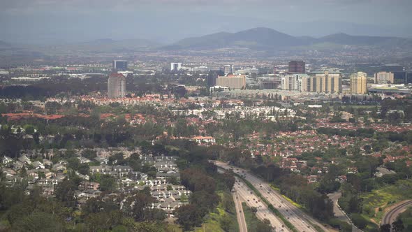 Buildings and a freeway alt