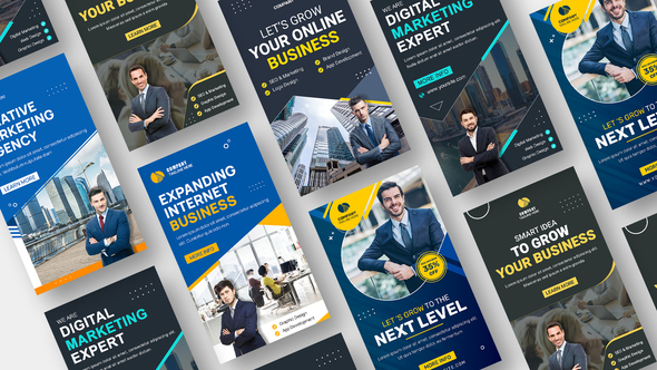 Business Corporate Promo Stories Pack