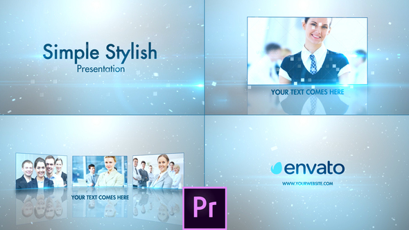 Simple Stylish Presentation - Premiere Pro