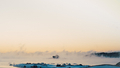 Cold morning mist on frozen shores. - PhotoDune Item for Sale