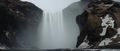 Iceland waterfall and mist. - PhotoDune Item for Sale