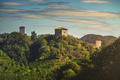 Prosecco Hills, vineyards, Credazzo Towers. Unesco Site. Veneto, Italy - PhotoDune Item for Sale