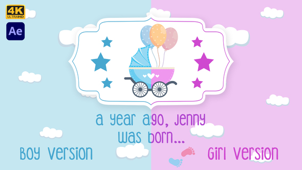 Baby Birthday Slideshow