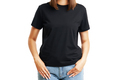 Young woman in black shirt isolated - PhotoDune Item for Sale