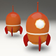 3d rocket - 3DOcean Item for Sale