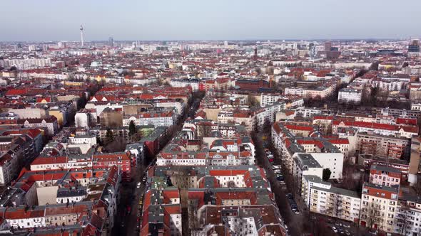 Flight Over the City of Berlin