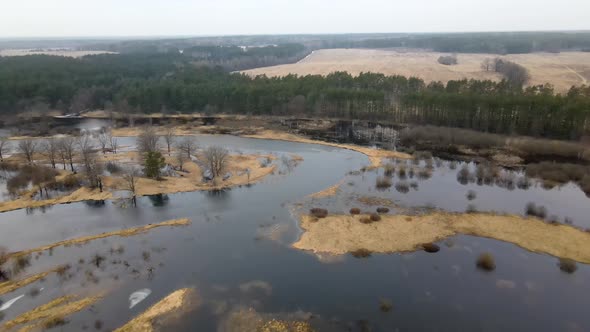 Spring Flood of the River