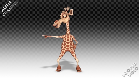 3D Giraffe - Funny Dance alt