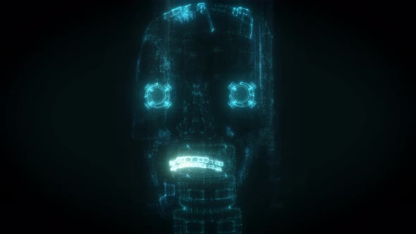 Digital Robot Face 4k alt