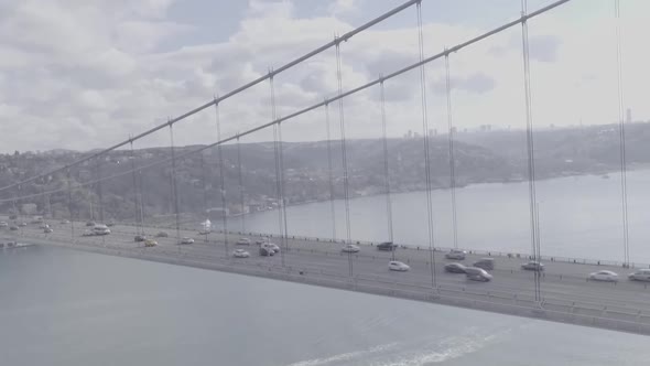 Bosphorus Bridge and traffic