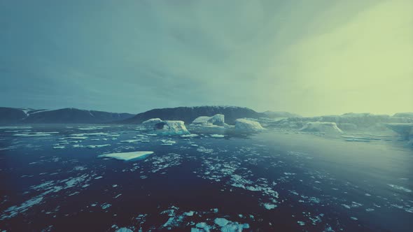 Iceberg in the Southern Coast of Greenland