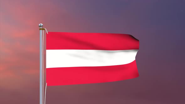 Austria Flag 4k