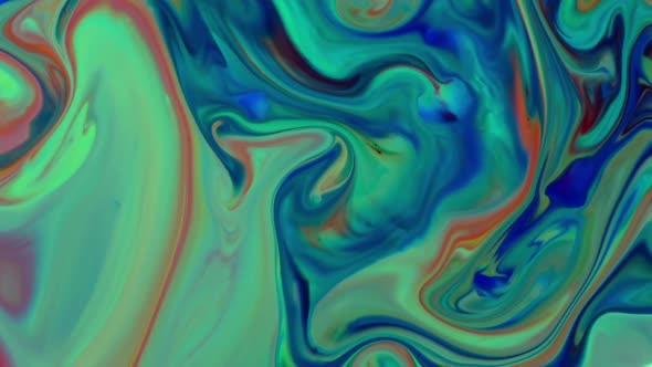 Abstract Colorful Sacral Liquid Waves Texture 833