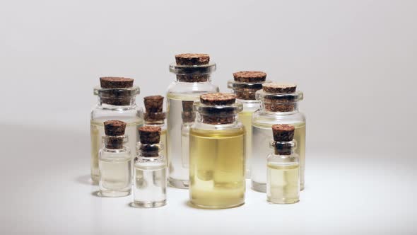 Set Bottles with Essential Oils