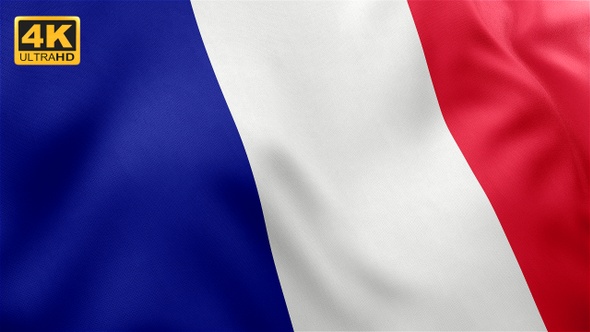 France Flag - 4K