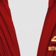 Realistic Red Curtains Opening - VideoHive Item for Sale