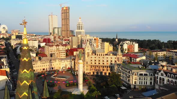 Freedom Square In Batumi, Georgia