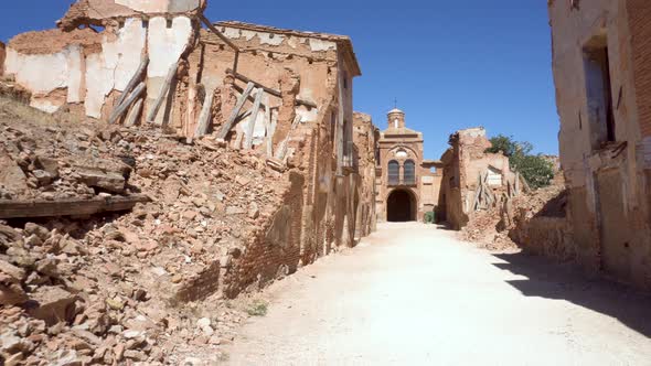 Memorial Ruins of the Ancient Village of Belchite