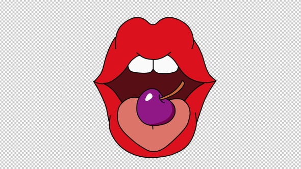 Lips Tongue Animation alt