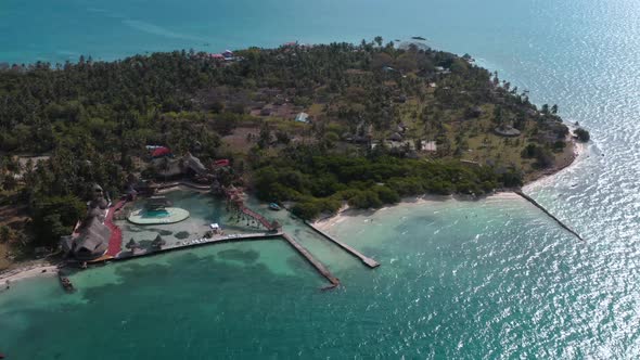 Tintinpan and Isla Mucura in San Bernardo Islands, on Colombia's Caribbean Coast