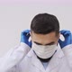 Doctor Video Footage - Man Wearing A Face Mask - VideoHive Item for Sale