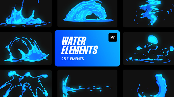 Water Cartoon FX for Premiere Pro